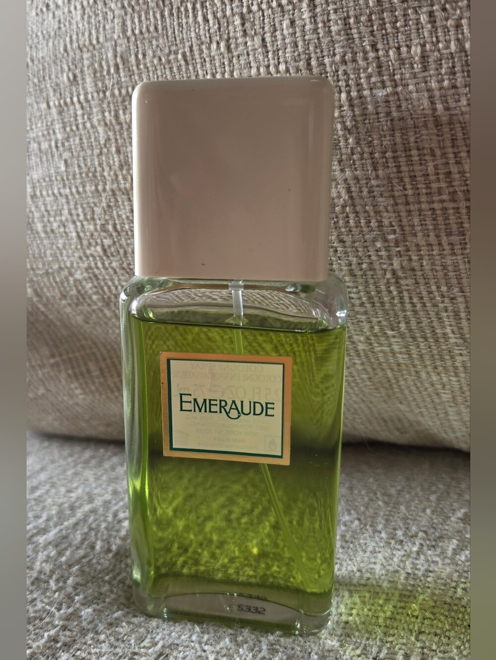Vintage Coty Emeraude Cologne Spray 2.5 oz 75 ml Discontinued